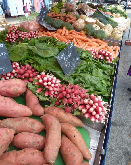 Pastèque et radis ☺