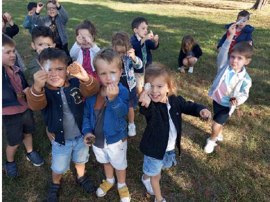 Sortie au parc de la Gilarderie