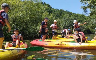 Balade en kayak des CM2